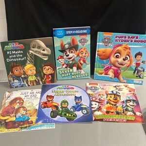 PJ Mask, Paw Patrol, Little Critter bundle of kids books set of 6